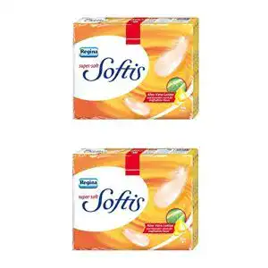 Regina Taschentücher Softis mit Aloe Vera, 4-lagig, 60 Stück