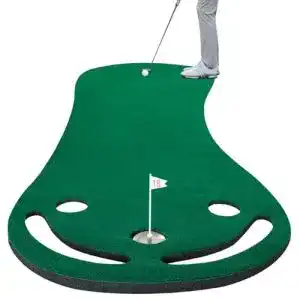 Crestgolf Putting-Matte mit Übungsball für Zuhause