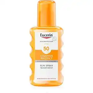 Eucerin Sonnencreme Spray SPF 50+, 200 ml transparent