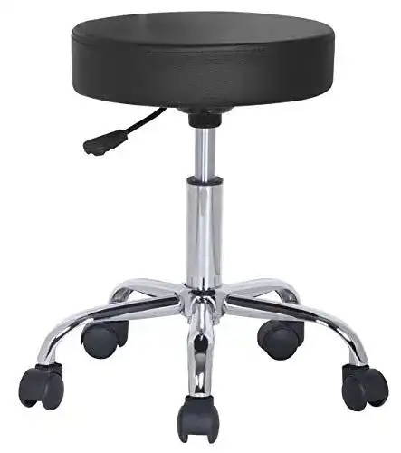 Rollhocker SixBros. Schwarz M-95027/192 – Ergonomisch und höhenverstellbar