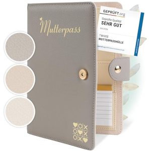 Mutterpasshülle Twivee mit Magnetverschluss und Notizblock