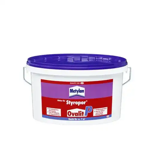 Styroporkleber Metylan Ovalit P 4,5 Kg für Styropor
