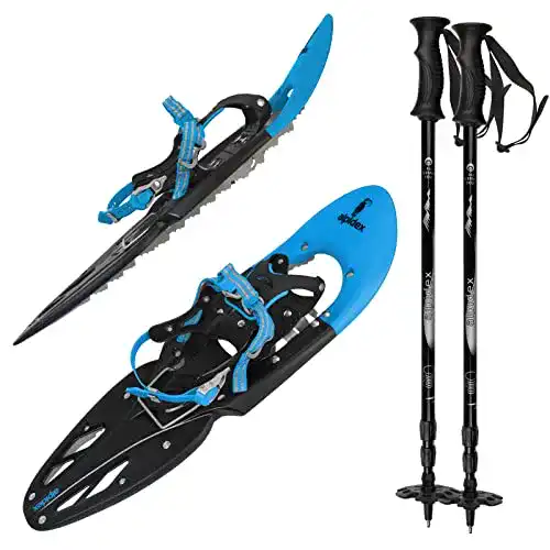 Schneeschuhe von Alpidex für Schuhgrößen 38-46 bis 140 kg