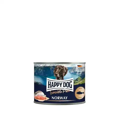 Happy Dog Sensible Pure Norway Nassfutter (Seefisch) 6 x 200 g