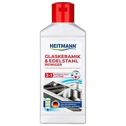Ceranfeldreiniger Heitmann für Glaskeramik und Edelstahl