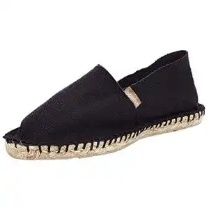 Espadrilles für Herren und Damen von Espadrij L’Originale in Schwarz
