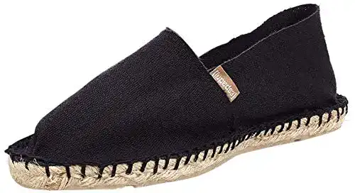 Espadrilles für Herren und Damen von Espadrij L’Originale in Schwarz