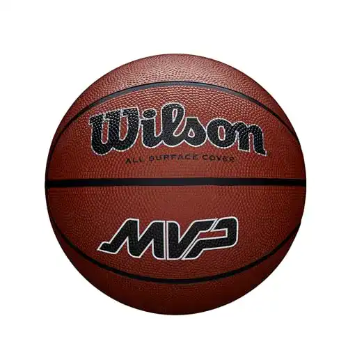 Basketball Wilson für Outdoor-Nutzung auf rauem Untergrund