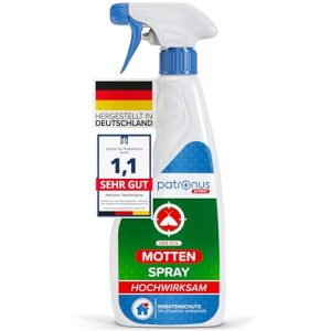 Mottenspray Patronus 500 ml – Effektive Abwehr gegen Kleidermotten