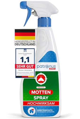Mottenspray Patronus 500 ml – Effektive Abwehr gegen Kleidermotten