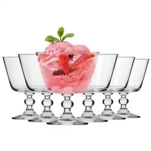 Eisbecher Krosno Eisschale für Desserts und Gelees, Set von 6
