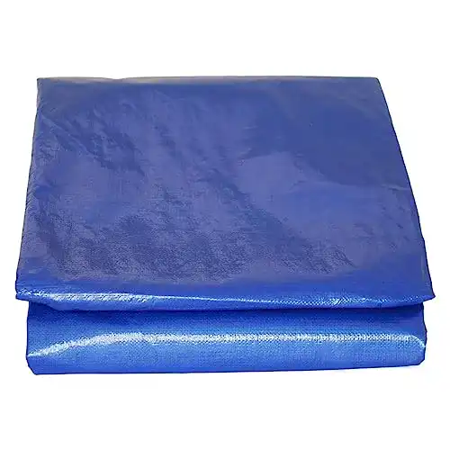 Poolabdeckung Tecplast Rechteck 6 x 10 m mit Drainagenetz
