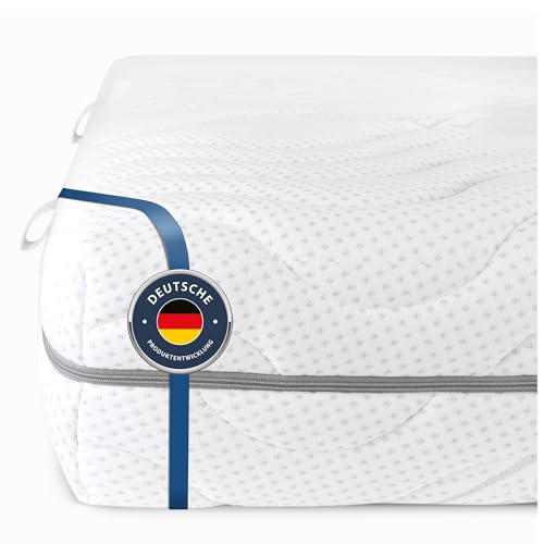 Matratze 90×200 cm H2 Komfort 19 cm Höhe mit 7 Zonen