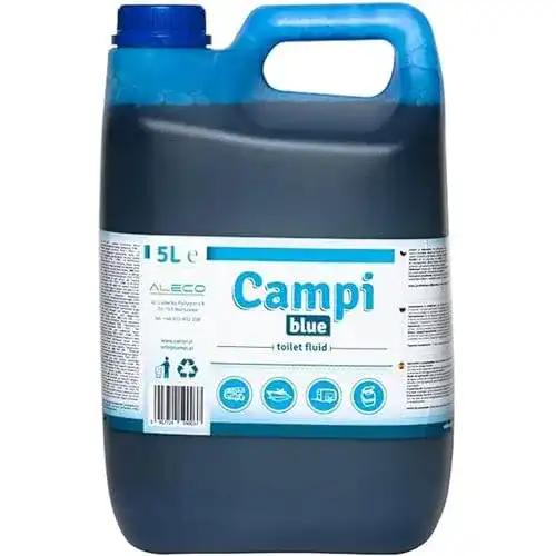 Sanitärflüssigkeit Campi Blue 5L für Campingtoiletten