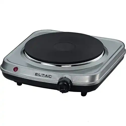 Eltac Einzelkochplatte EK 18 mit Gussheizplatte 180 mm und 1500 W