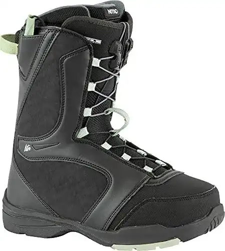 Snowboard-Boots Nitro Damen Flora TLS Boot 2022 Schwarz
