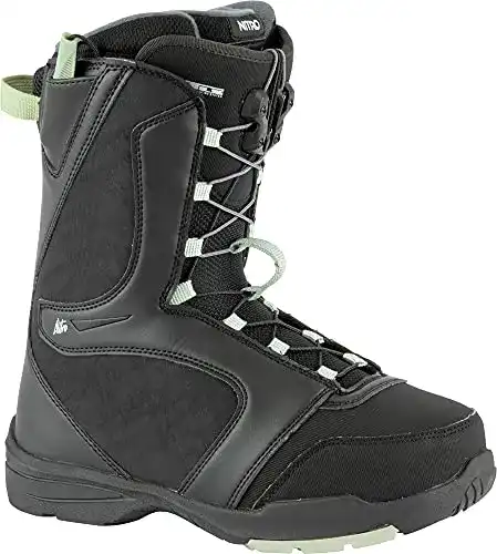 Snowboard-Boots Nitro Damen Flora TLS Boot 2022 Schwarz