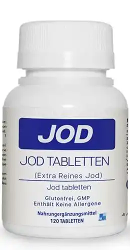 Jodtabletten KutraLab – 120 hochdosierte Jodtabletten