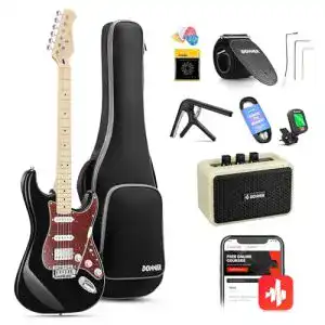 Donner E-Gitarren Set 39 Zoll mit HSS Pickup und Coil Split
