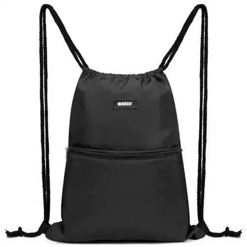 Turnbeutel WANDF Rucksack Kordelzug Sportbeutel Gym Bag