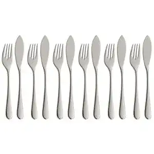 Fischbesteck WMF Merit 12-teiliges Set für 6 Personen