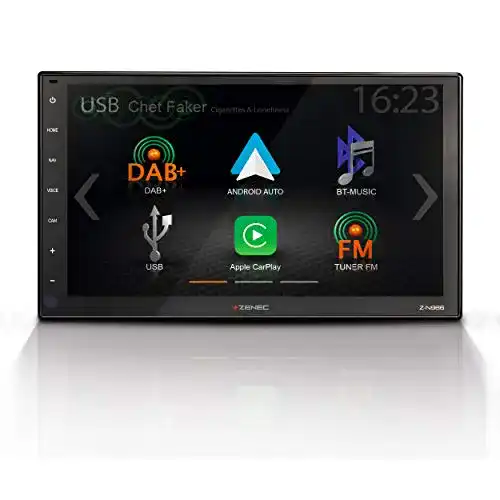 Autoradio mit Apple CarPlay ZENEC Z-N966 2-Din Multimedia-System