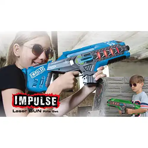 Lasertag-Set Jamara 410084 Impulse Gun und Rifle Set