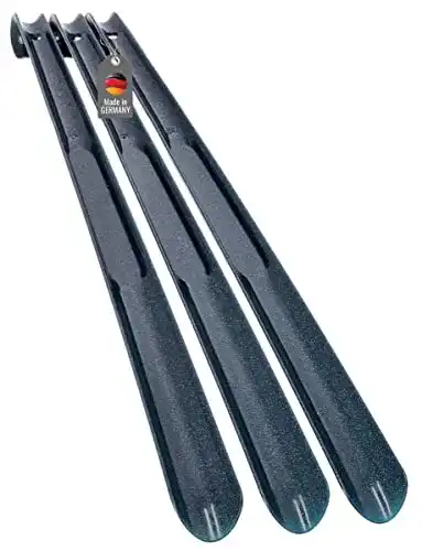 Schuhlöffel Lantelme 3er Set 65 cm aus Kunststoff in Dunkelblau