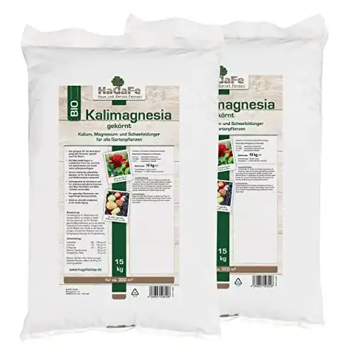 Patentkali Hagafe Bio Kalimagnesia Herbstrasendünger für Pflanzen
