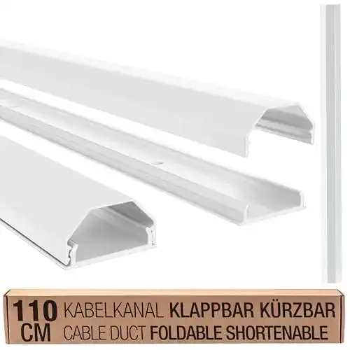 Kabelkanal Ricoo Aluminium Universal Z0100-W für Kabelführungssysteme