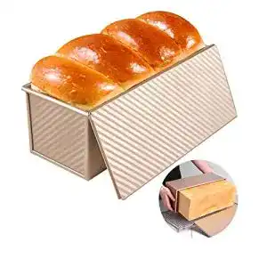 Toastbrot Backform mit Deckel aus Aluminiumlegierung