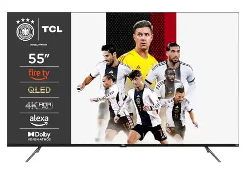 TCL Fernseher 55CF630 139 cm (55 Zoll) QLED mit Fire TV