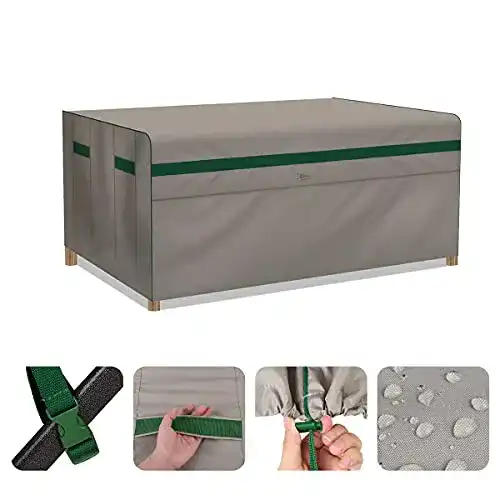 Gartenmöbel-Abdeckung Sekey für Gartentisch, wasserdicht und UV-beständig