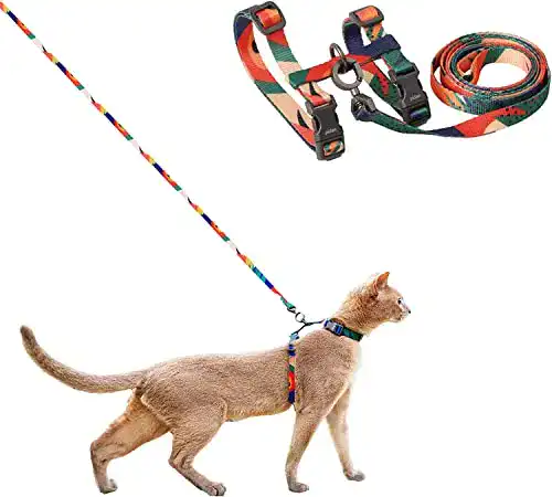 Katzengeschirr und Leine Set von pidan für Katzen