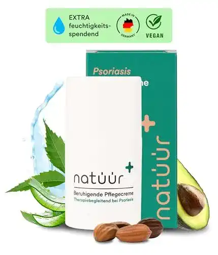 Schuppenflechte-Creme Natüür Beruhigende Psoriasis ohne Duftstoffe