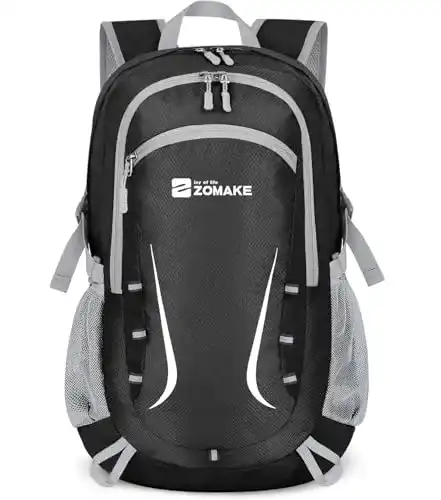 Rucksack 40 Liter ZOMAKE Faltbar für Wandern und Freizeit