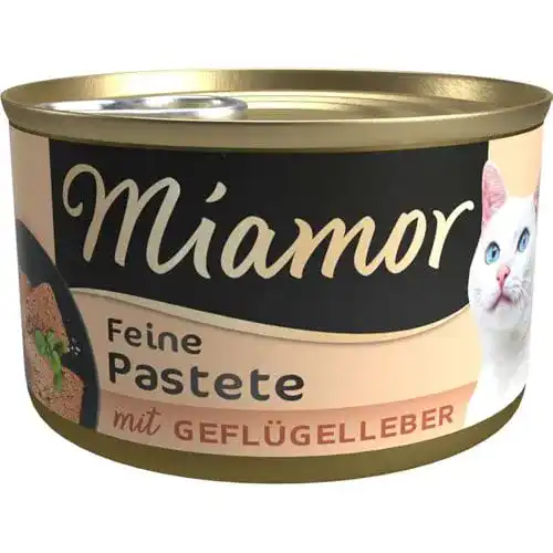 Miamor Katzenfutter Pastete Geflügelleber 12 x 85g