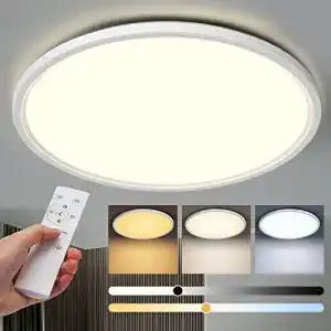 Tageslichtlampe Aisutha LED Deckenleuchte 24W 2800LM Dimmbar