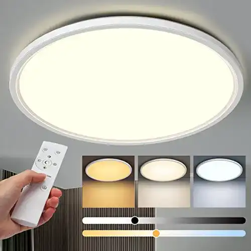 Tageslichtlampe Aisutha LED Deckenleuchte 24W 2800LM Dimmbar