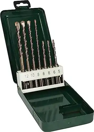 SDS-Plus-Bohrer Set von Bosch Accessories mit 7 Teilen (Ø 5-12 mm)