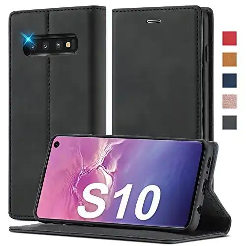 Ailicici Handyhülle für Samsung Galaxy S10 mit Magnetfunktion 2023