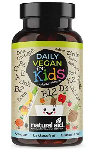 Nahrungsergänzungsmittel für Veganer – Natural Aid Daily Vegan
