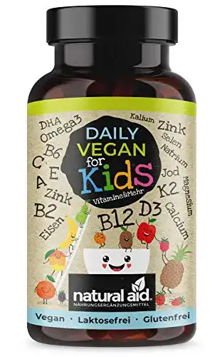 Nahrungsergänzungsmittel für Veganer – Natural Aid Daily Vegan