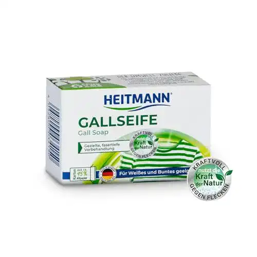 Gallseife von Heitmann – Hausmittel gegen Flecken und Schmutz