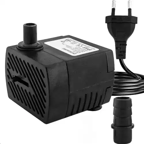 Cokdez Mini Wasserpumpe für Aquarien bis 60l (350L/H, 5W)
