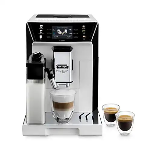 Kaffeevollautomat De’Longhi PrimaDonna Class ECAM mit Milchbehälter
