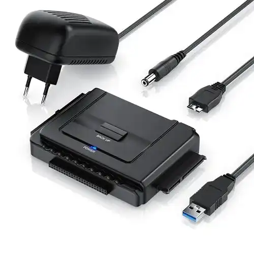USB-SATA-Adapter von CSL-Computer für IDE und SATA zu USB 3.0