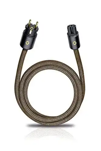 Oehlbach XXL Powercord HiFi-Netzkabel für hochwertige Stromversorgung