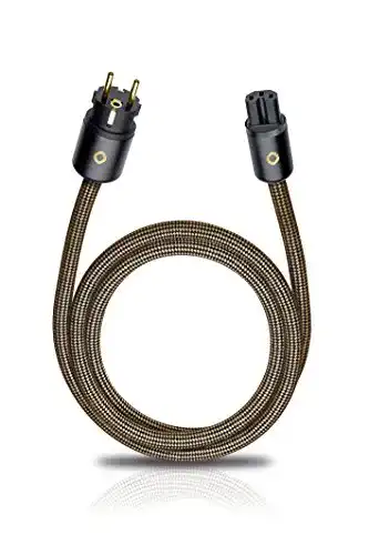 Oehlbach XXL Powercord HiFi-Netzkabel für hochwertige Stromversorgung