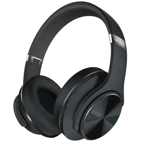 Doqaus Bluetooth Over Ear Funkkopfhörer mit 90 Stunden Spielzeit